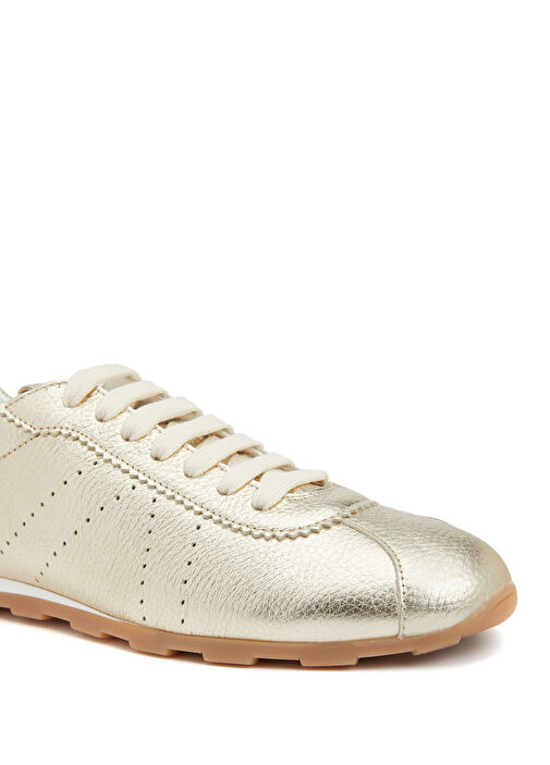 Gold Kadın Deri Sneaker - Görsel 7