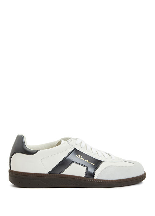 Beyaz Erkek Deri Sneaker - Görsel 2