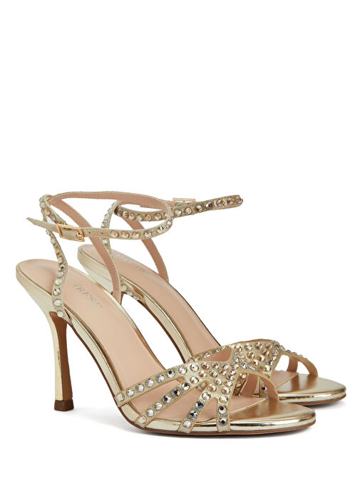 Gold Bantlı Kadın Sandalet - Görsel 3