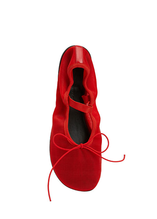 Mary Jane Kırmızı Kadın Babet - Görsel 5