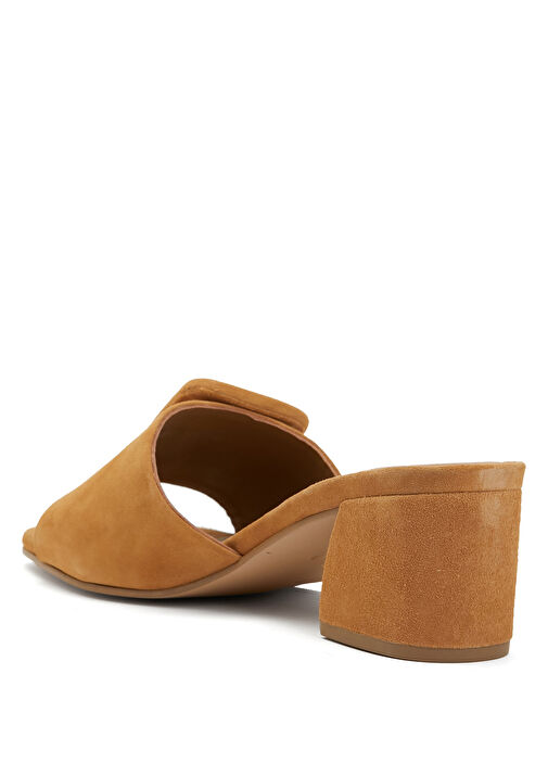 Camel Kadın Süet Terlik - Görsel 4