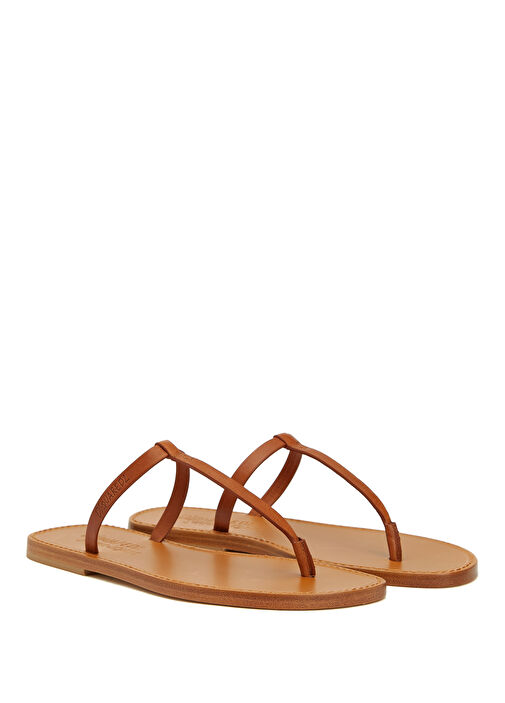 Naturel Kadın Deri Terlik - Görsel 3