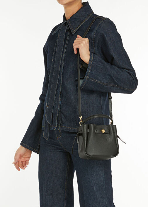 Tory Burch - Romy Mini Black Women's Leather Bag