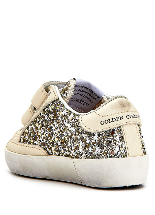 Old School Krem Unisex Çocuk Sneaker - Görsel 4