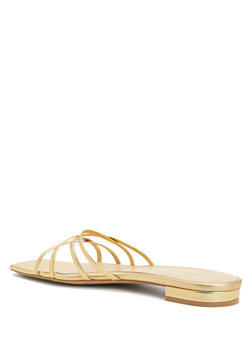 Gold Kadın Deri Terlik - Görsel 9