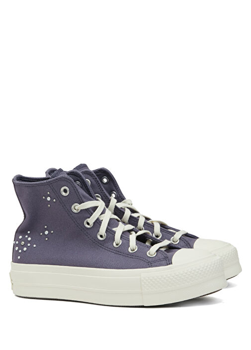 Chuck Taylor All Star Lift Mor Kadın Sneaker - Görsel 3