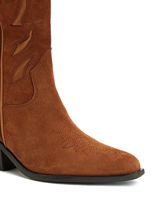 Taba Kadın Kovboy Çizme - Görsel 7