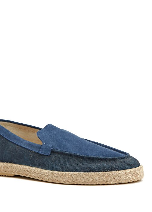 Lacivert Erkek Süet Espadril - Görsel 7