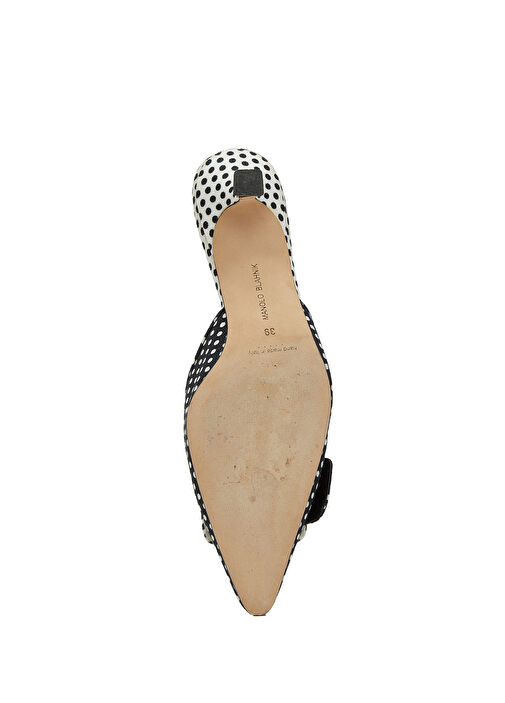 Manolo Blahnik Topuklu Terlik - Görsel 6