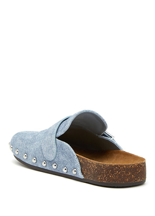 Mavi Kadın Süet Terlik - Görsel 4