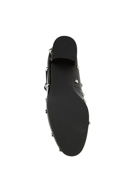 Siyah Taşlı Kadın Ayakkabı - Görsel 6