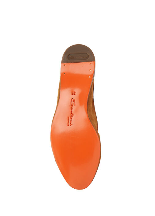 Taba Kadın Süet Loafer - Görsel 6