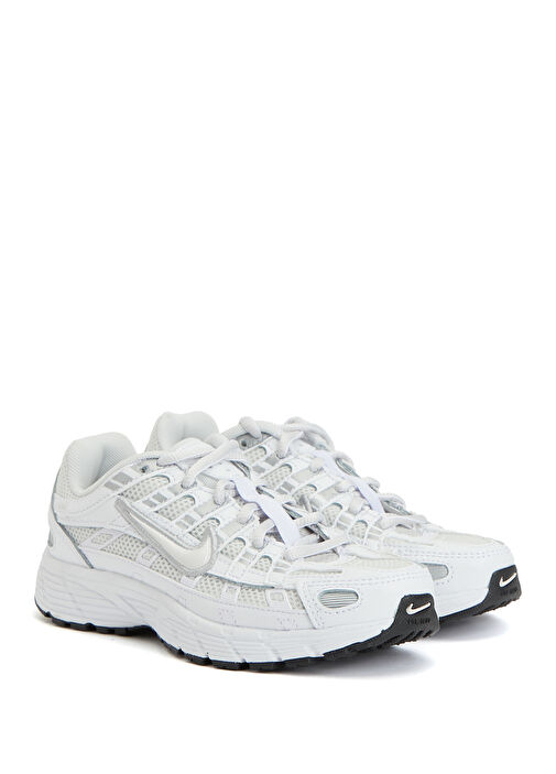 P-6000 Siyah Gri Unisex Çocuk Sneaker - Görsel 3