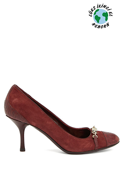 Beymen Reborn Bordo Beymen Reborn Gucci Topuklu Ayakkabı