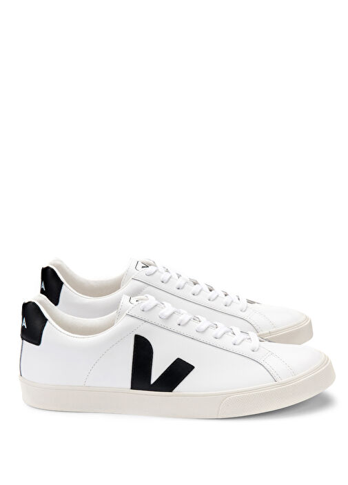 Esplar Beyaz Kadın Deri Sneaker - Görsel 2