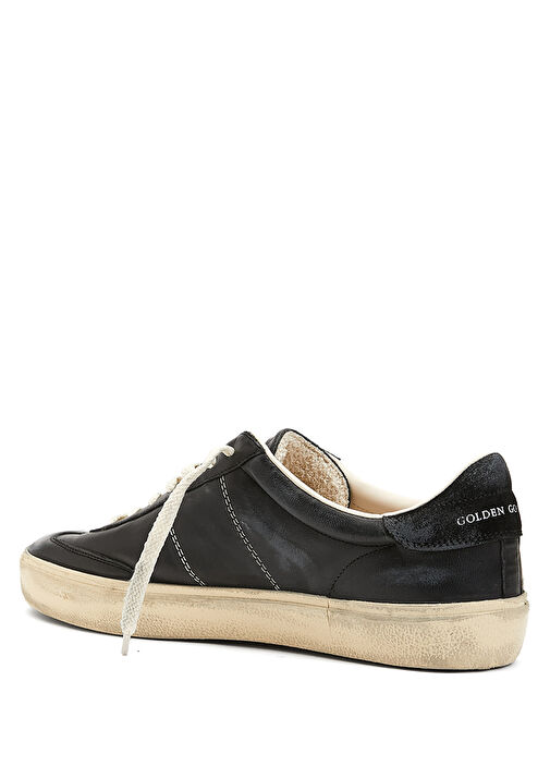 Soul Star Siyah Erkek Deri Sneaker - Görsel 4