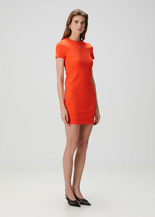 orange givenchy dress Givenchy Orange Jersey Leather Cut-Out Maxi Dress, 2014