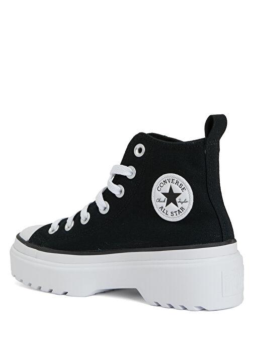 All Star Lugged Lift Siyah Unisex Çocuk Sneaker - Görsel 4