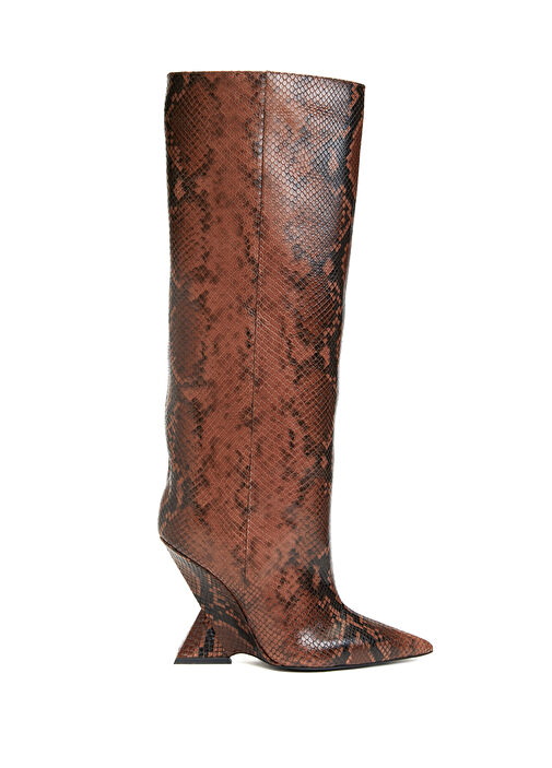 Brown snake boots best sale