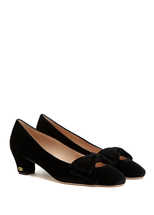 Siyah Topuklu Ayakkabı - Görsel 3