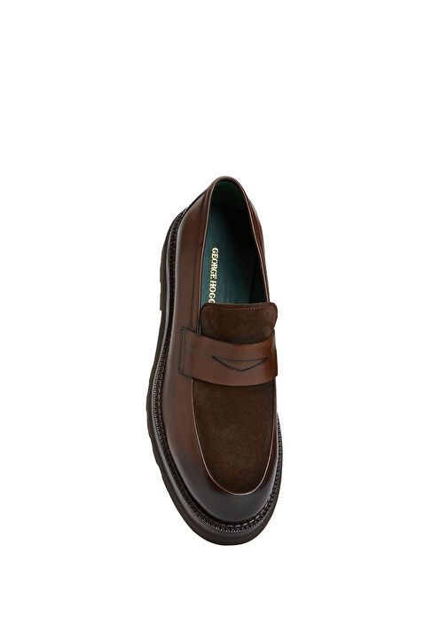 Kahverengi Erkek Süet Loafer - Görsel 5