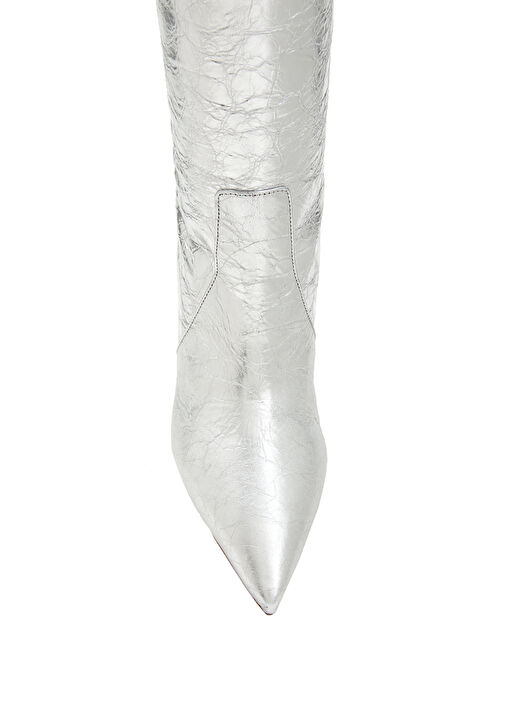 Silver Kadın Deri Çizme - Görsel 5