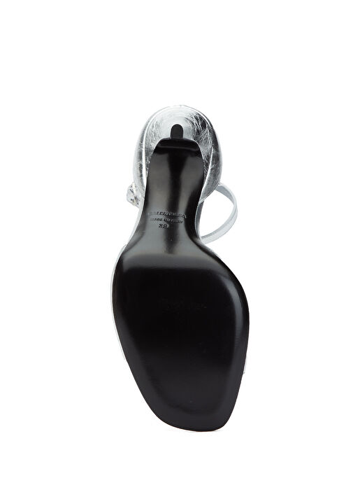 Balenciaga Balenciaga Gümüş Silver Kadın Deri Sandalet Sandalet & Terlik | Beymen Gümüş - 6. görsel