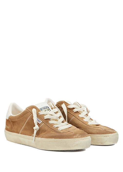 Soul Star Camel Kadın Süet Sneaker - Görsel 3