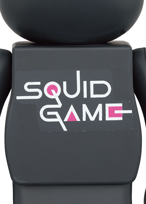 Bearbrick - Squid Game Frontman Siyah Oyuncak - Çok Renkli