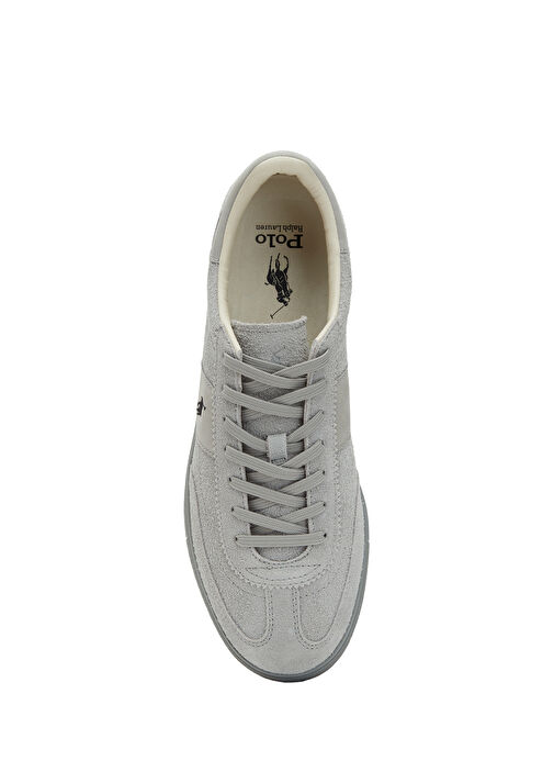 Gri Erkek Deri Sneaker - Görsel 5