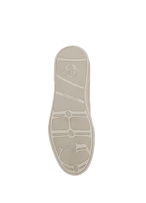 Bej Erkek Deri Sneaker - Görsel 6