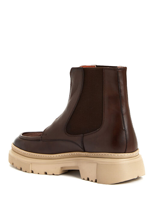 Kahverengi Erkek Deri Bot - Görsel 4