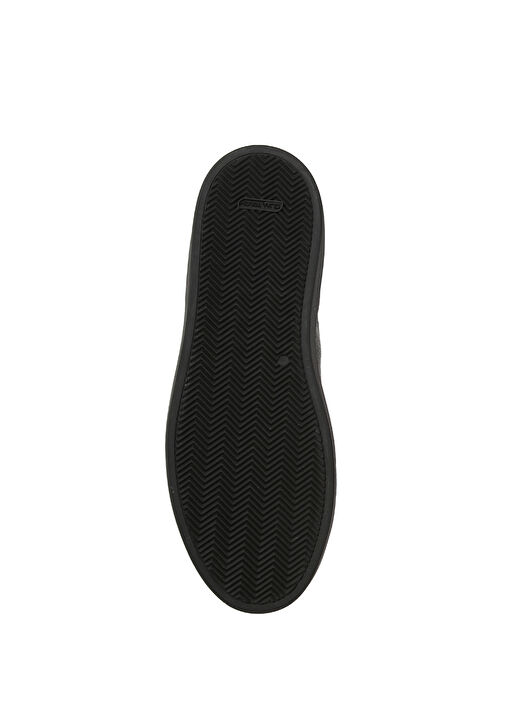 Siyah Erkek Deri Sneaker - Görsel 6
