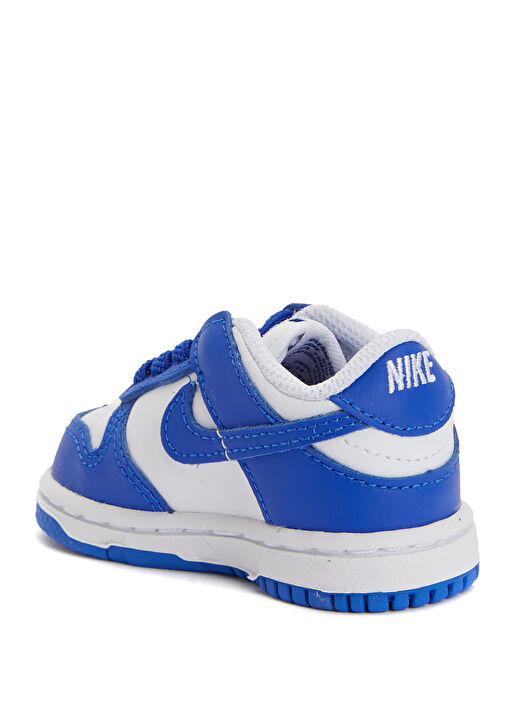 Dunk Beyaz Unisex Çocuk Deri Sneaker - Görsel 4