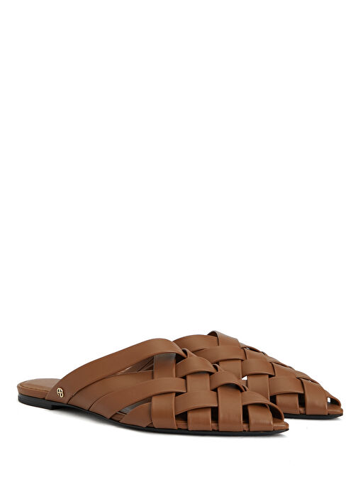 Taba Kadın Deri Terlik - Görsel 3