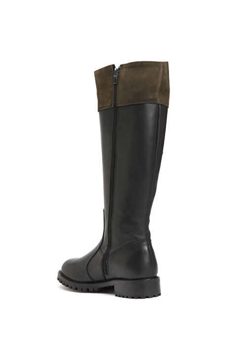 Divarese Divarese Siyah Kadın Deri Çizme Bot | Beymen Siyah - 4. görsel