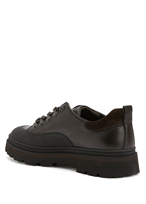 Siyah Kahve Erkek Deri Ayakkabı - Görsel 4