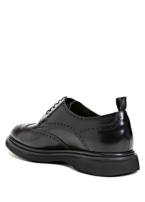 Siyah Erkek Deri Ayakkabı - Görsel 4