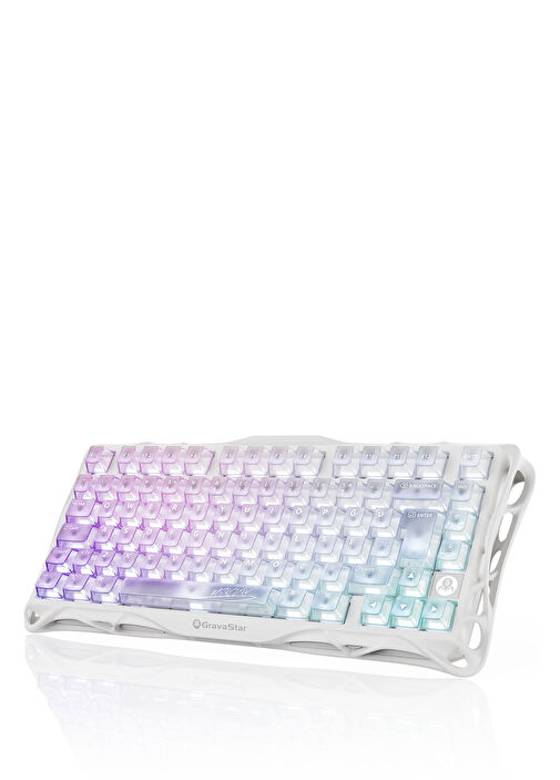 Gravastar - Mercury K1 Lite RGB Crystal Aurora Kablosuz Mekanik