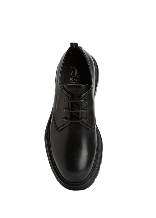 Siyah Erkek Deri Ayakkabı - Görsel 5