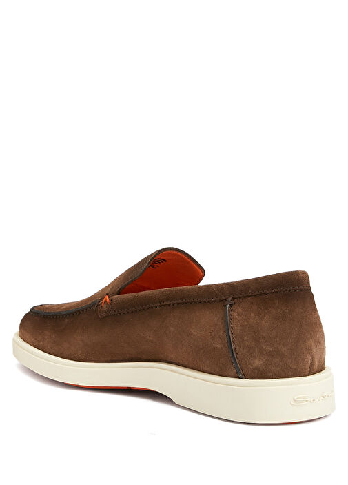 Kahverengi Erkek Süet Loafer - Görsel 4