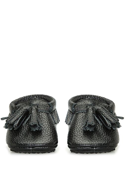 Siyah Püskül Detaylı Erkek Bebek Ayakkabı - Görsel 4