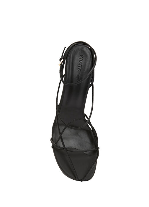 Loulou Siyah Kadın Deri Sandalet - Görsel 5