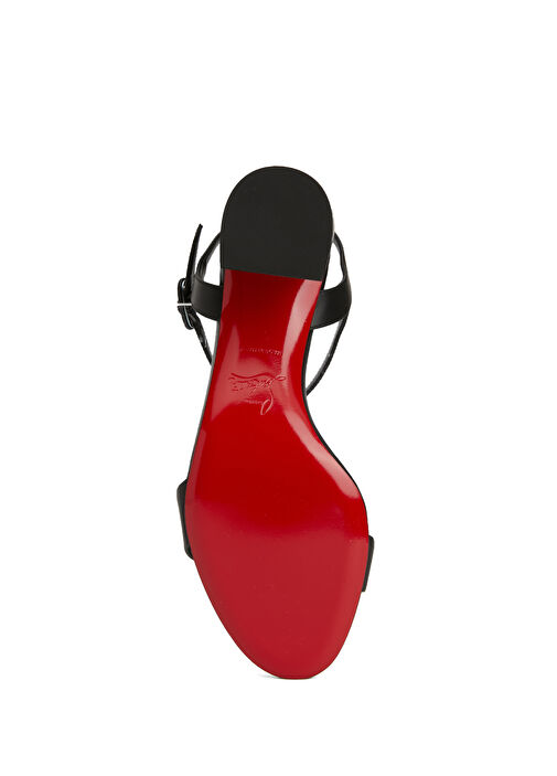 Miss Jane Siyah Kadın Deri Sandalet - Görsel 6