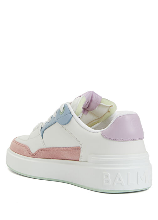 B-Court Çok Renkli Kadın Deri Sneaker - Görsel 4