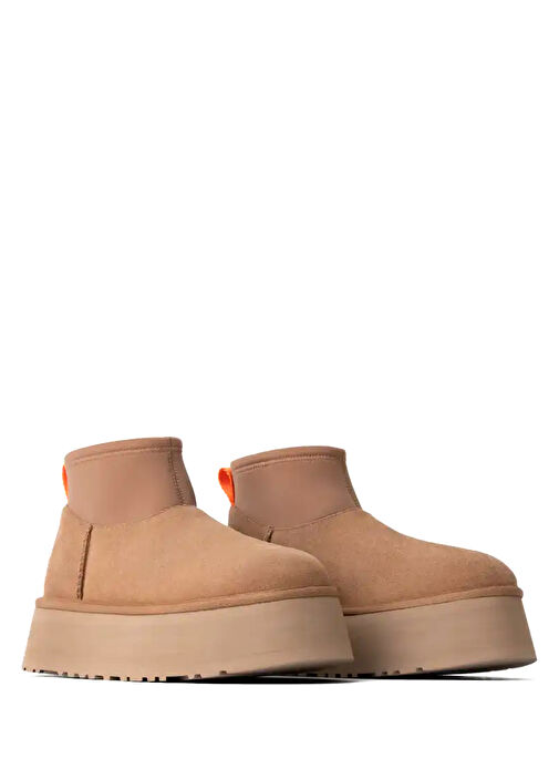 Classic Mini Dipper Taba Kadın Süet Bot - Görsel 3