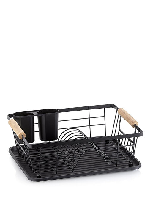 Kela - Kela Rica Siyah Metal Bulaşıklık - Renkli