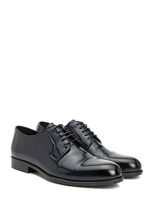 Lacivert Erkek Deri Ayakkabı - Görsel 3