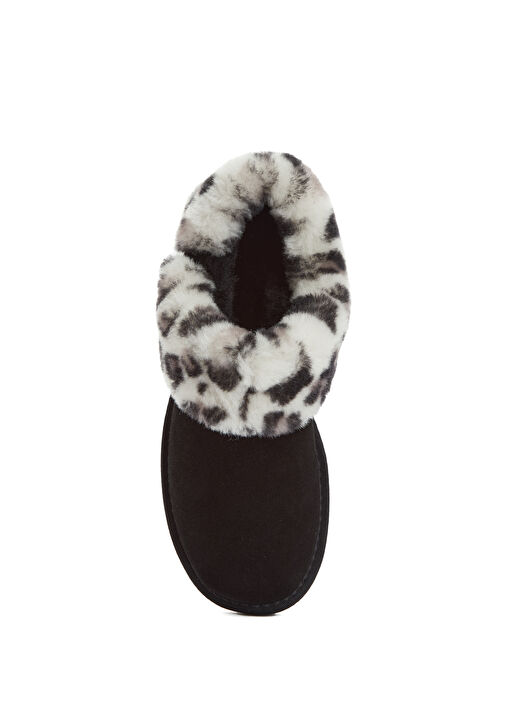 Baia Siyah Kadın Süet Bot - Görsel 5