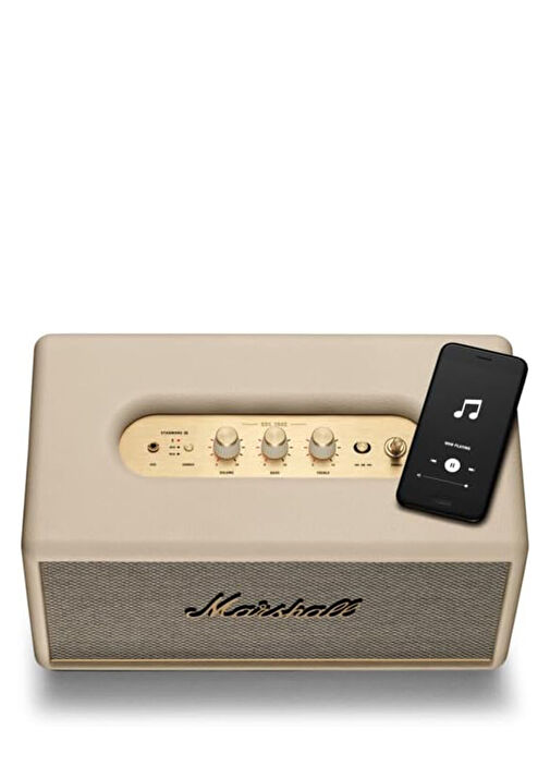 Marshall - Stanmore III Krem Bluetooth Hoparlör - Krem